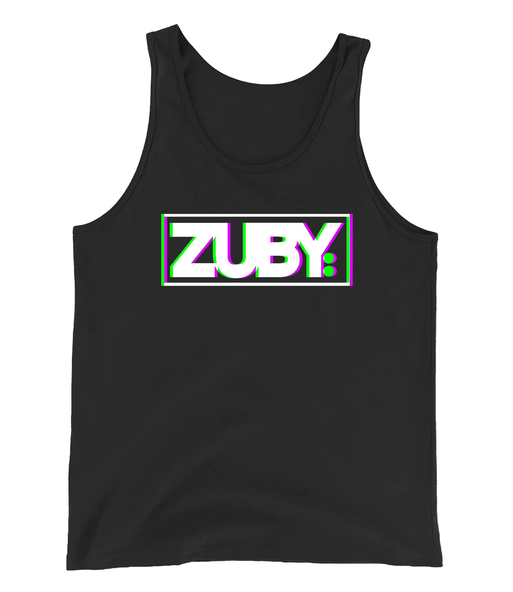 Zuby Classic Blur Logo Men's Tank Top