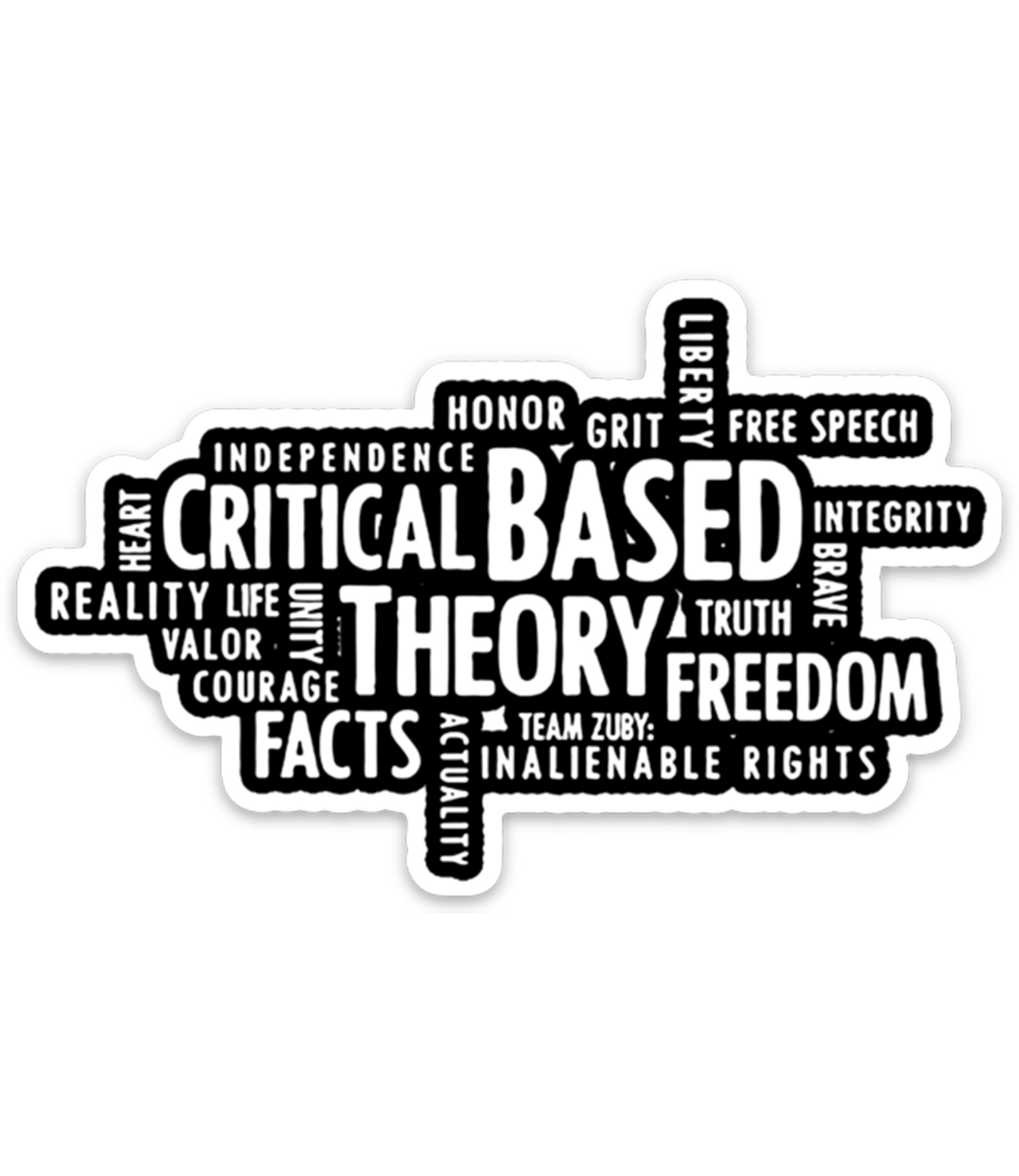 Critical Based Theory Decal